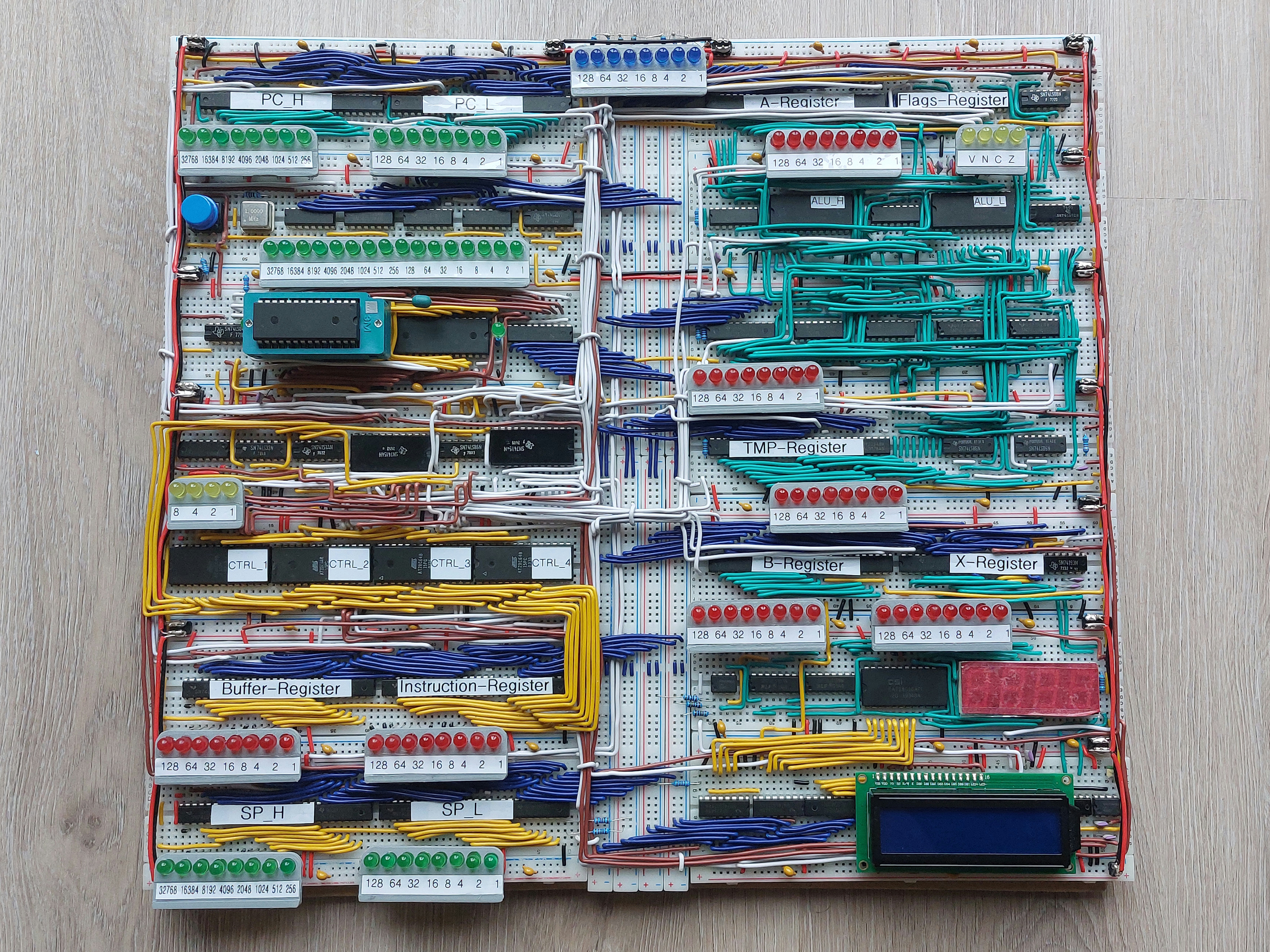 Image of the 8-Bit Breadboard Computer